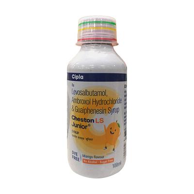 CHESTON LS JUNIOR SUGAR FREE MANGO FLAVOUR Syrup 100ml - Cough And Cold-Cou