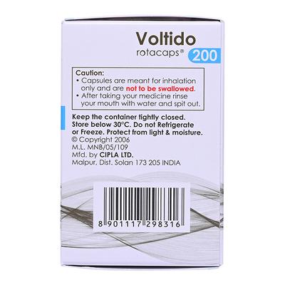 VOLTIDO 200 Rotacap 30's - Asthma/COPD-Ast