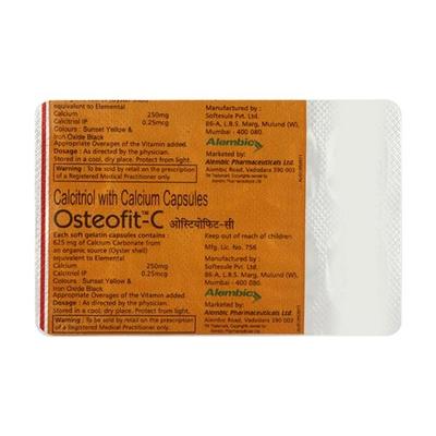 Osteofit C Capsule 10'S - Supplements-Cal