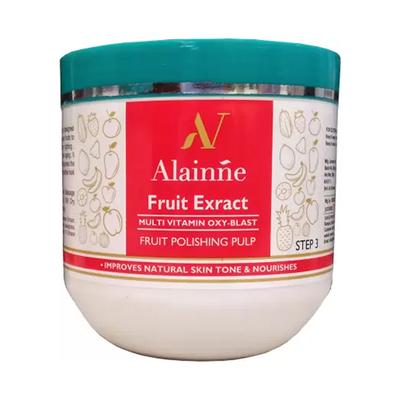 Alainne Fruit Extract Multi Vitamin Oxy Blast Step3 Polishing Pulp 500 gm - Face Wash & Cleansers