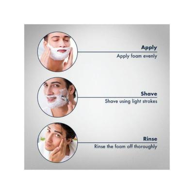 Gillette Classic Menthol Shaving Foam - 196gm - Shaving Foams