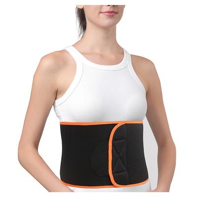 Tynor Abs Support (Neoprene) (UN) - Black & Orange - Back/Abdomen Supports