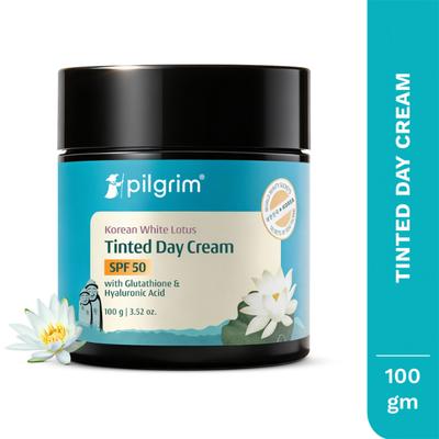 Pilgrim White Lotus Day Cream SPF 50 100 gm - Day Cream