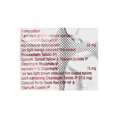 CONSIVAS CV 20 Capsule 10's - Blood Clot-Ant