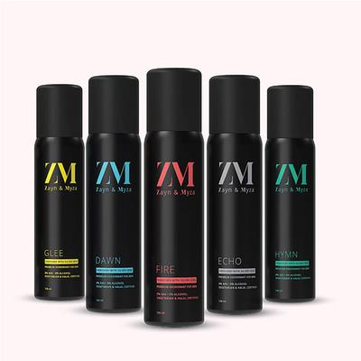 Zayn & Myza Fire No Alcohol Body Spray For Men 120 ml - Men Deodorants/Roll-Ons