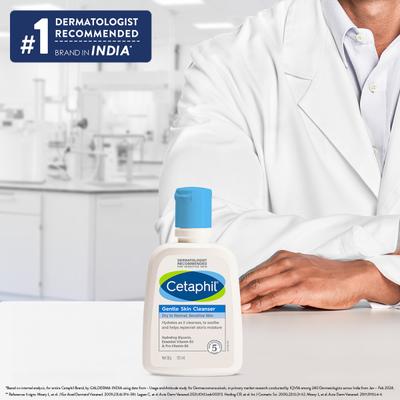 Cetaphil Gentle Skin Cleanser For Dry to Normal - Sensitive Skin 125 ml - Face Wash & Cleansers