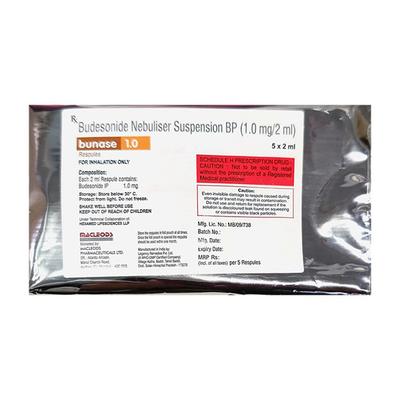 BUNASE 1.0 Respules 5X2ml