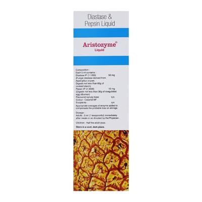 Aristozyme PINEAPPLE FLAVOURED Liquid 200ml - Digestion-Dig