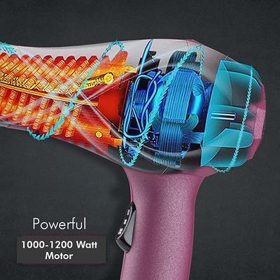 VEGA Professional Mighty Mini 1000-1200W Hair Dryer for Men & Women with Heat/Speed Setting, VPVHD-06 1's - Hair Dryers