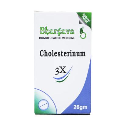 Bhargava Phytolab Cholesterinum 3X Tablet 26 g - Speciality Medicine