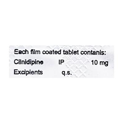 Cilnitab 10mg Tablet 15'S - Hypertension-Cal