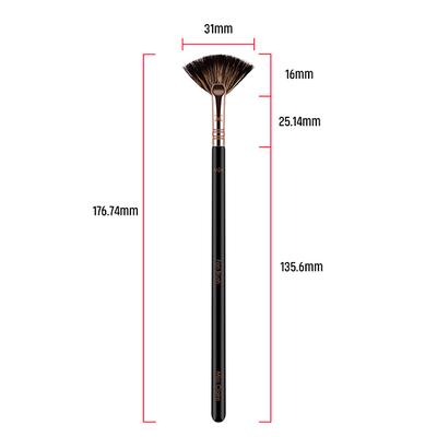 Miss Claire M24 - Fan Brush (Rose Gold) 1's - Face Brush