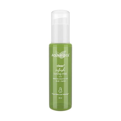 Aqualogica Clear Plus Refresh Toning Mist GREEN TEA & SALICYLIC ACID 100 ml - Face Mists