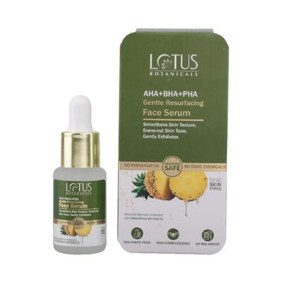 Lotus Botanicals AHA+BHA+PHA & Pineapple Gentle Resurfacing Face Serum 14 ml - Face Gels