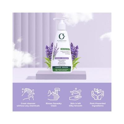 The Organic Forest Chemical Free Lavender and Peppermint Hand Wash 150 ml - Hand Wash & Soaps