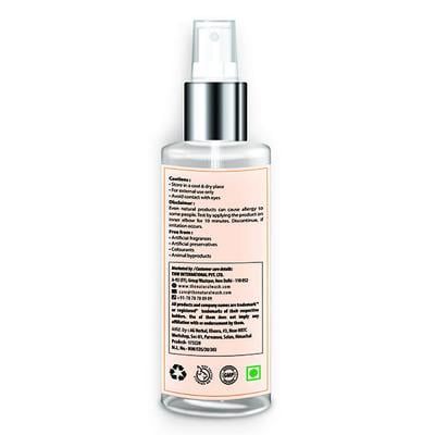 The Natural Wash Steam Distilled Rose Water - Facial Toner Mist Makeup Remover for All Skin Types 200ml - Toners