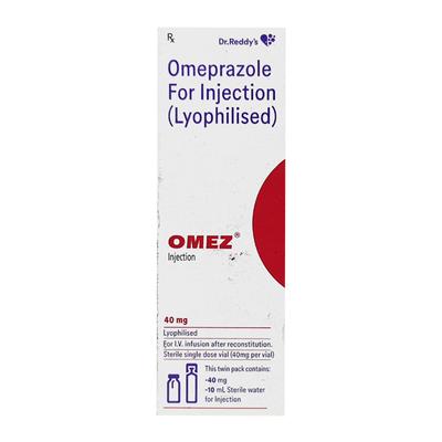 Omez 40mg Injection 1's - Ulcer/Reflux/Flatulence-Aaa