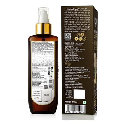 Wow Life Science Dandruff Care Ginger Hair Oil 200 ml - Hair Oils