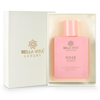 Bella Vita Organic Rose Woman Eau De Parfum for Women 100 ml - Women Perfumes (Edt/Edp)