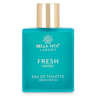 Bella Vita Organic FRESH Eau De Toilette Unisex Perfume For Men & Women 100 ml - Perfumes (Edt/Edp)