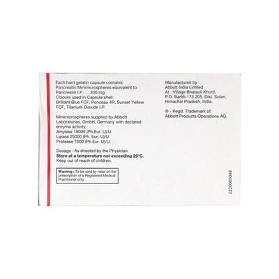 Creon 25000 Capsule 10'S - Digestion-Dig