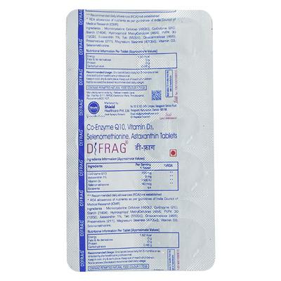 Dfrag Tablet 10's - Supplements-Vam
