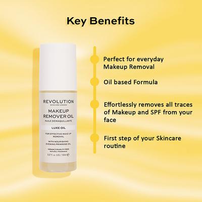 Revolution Skincare Make Up Removal Oil 150 ml - Make Up Removers