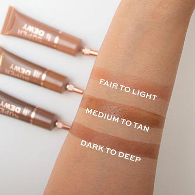 Makeup Revolution Superdewy Liquid Bronzer Medium to Tan 15 ml - Bronzers