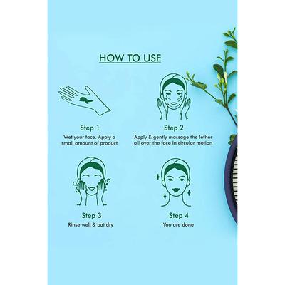 Organic Harvest Neem face Wash 50 gm - Face Wash & Cleansers