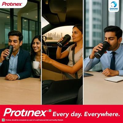 Protinex Powder - Rich Chocolate Flavour 400 gm (Refill Pack) with Free Bottle Worth Rs 500 - Protein Drink