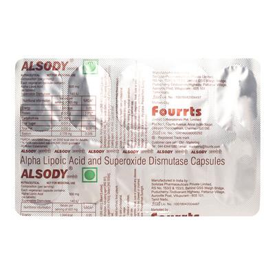Alsody Capsule 10'S - Supplements-Sup