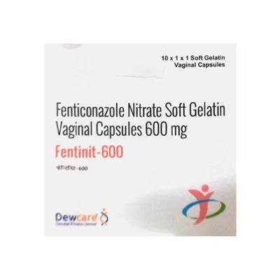 FENTINIT 600 Vaginal Capsule 1's - Fungal Infections-Anf