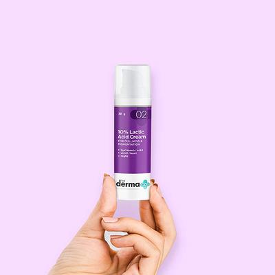 The Derma Co. 10% Lactic Acid Cream 30 gm - Face Moisturizers