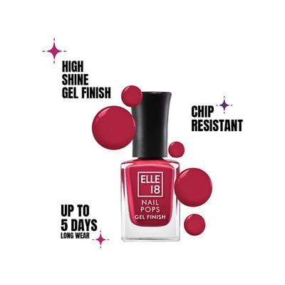 Elle 18 Nail Pop Gel Finish -G8 10 ml - Nail Polish