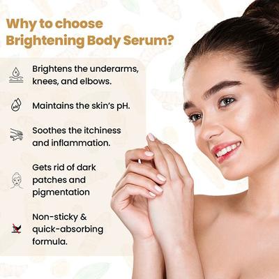 TNW The Natural Wash Brightening Body Serum with Turmeric Powder and Chamomile Extracts 30 ml - Creams/Oils/Lotions
