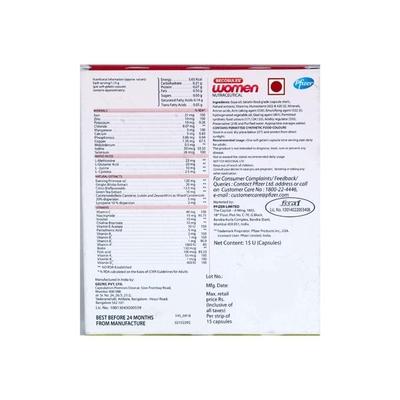 Becosules Women Capsule 15'S - Supplements-Sup