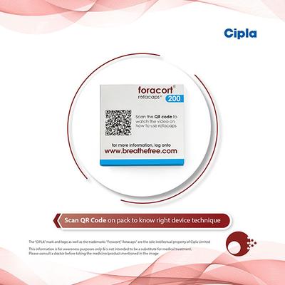 Foracort 200 Rotacap 30'S - Asthma/COPD-Ast