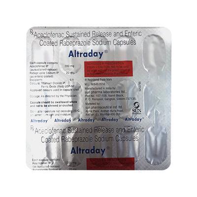 ALTRADAY Capsule 15's - Pain relief-Nsa