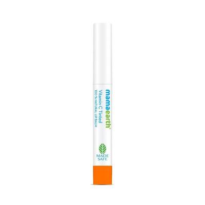 Mamaearth Vitamin C Tinted 100% Natural Lip Balm for Lip Lightening With Vitamin C & Honey For 12 Hour Moisturization 2 gm - Lip Balms
