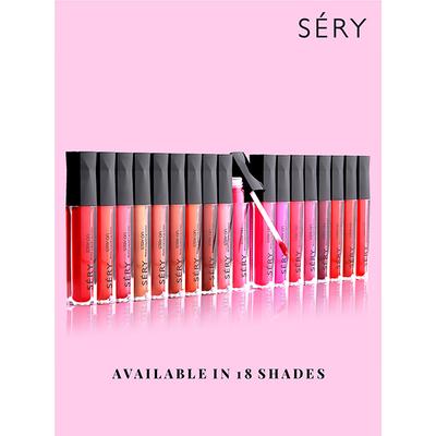 Sery Stay On Matte Liquid Lipstick Wander Lust, Nude (LSO - 06) 5 ml - Liquid Lipsticks