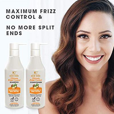 Kehairtherapy Professional Advanced Hair Care Ultimate Frizz Control Shampoo & Conditione (Pack Of 2) 500 ml - Straight Hair