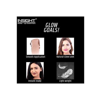 Insight Cosmetics Insta-Ready Illuminating Highlighter - Rose Gold 7.5 gm - Highlighters & Illuminators