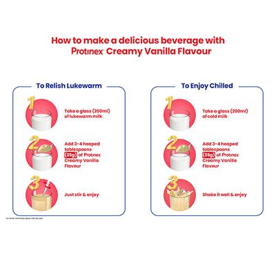 Protinex Powder - Creamy Vanilla Flavour 250 gm (Refill Pack) - Protein Drink