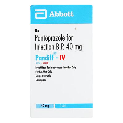 Pandiff IV 40mg Injection 1's - Ulcer/Reflux/Flatulence-Aaa