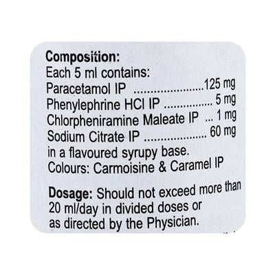 Flucold Syrup 60ml - Cough And Cold-Cou