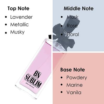 BN PARFUMS Sublim Pour Femme Eau De Perfume for Women 100 ml - Women Perfumes (Edt/Edp)