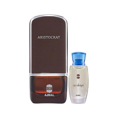 Ajmal Aristocrat EDP Citrus Woody Perfume And Raindrops Concentrated Perfume Oil Floral Chypre 85 ml - Perfumes (Edt/Edp)