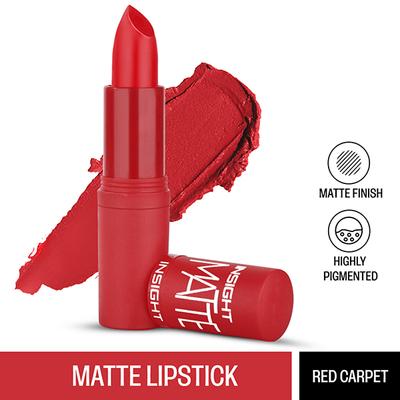 Insight Cosmetics Matte Lipstick - Phy A7 Red Carpet 4.2gm - Lipsticks