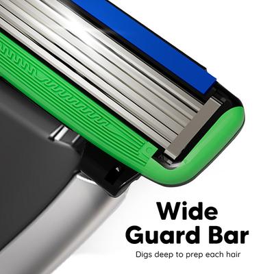 LetsShave Pro 6 Sensitive Razor Blades - Men 12's - Razors & Cartridges