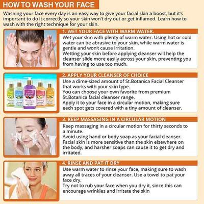 St.Botanica Facial Cleanser - Sunrise Brightning 200 ml - Face Wash & Cleansers